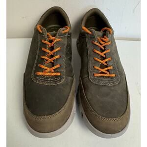 NWOT CLARKS Nature X One Dark Olive Combination Sneakers Shoes Mens US 12M